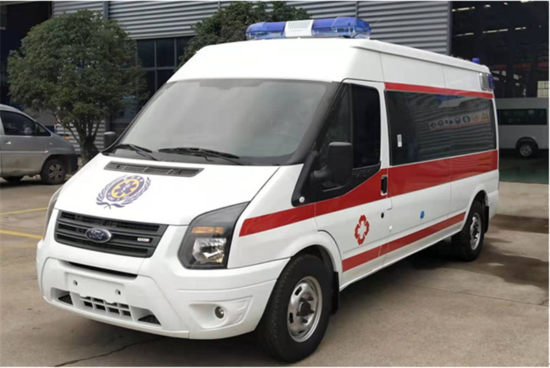 福特新世代V348長(cháng)軸中頂運輸型救護車(chē)