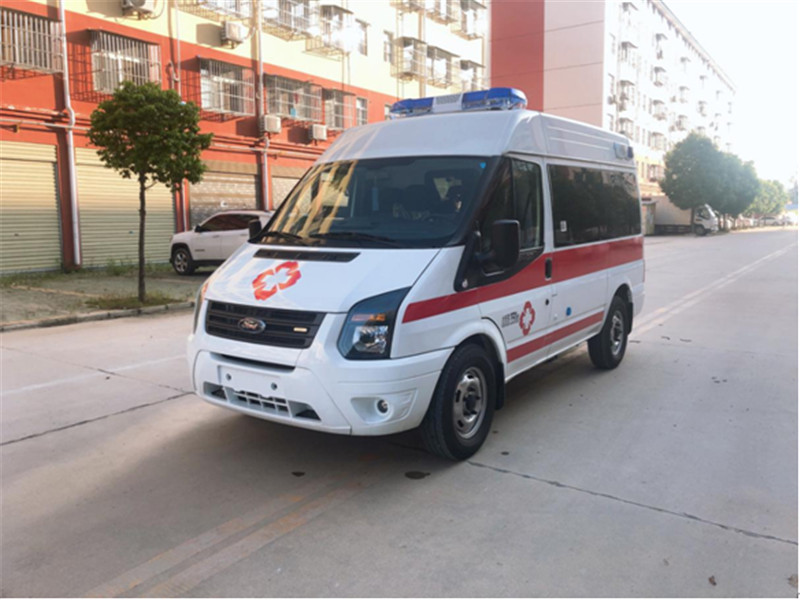 福特新世代V348短軸中頂運輸型救護車(chē)