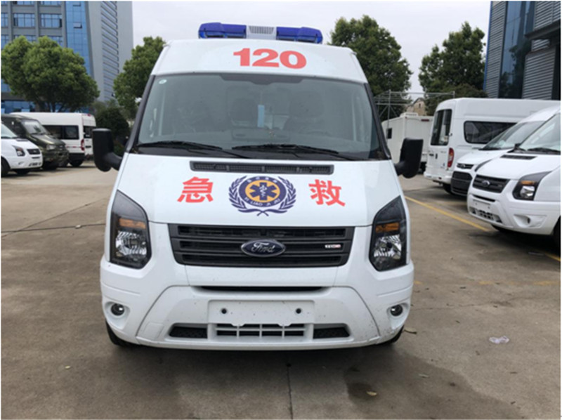 福特新世代V348長(cháng)軸中頂運輸型救護車(chē)圖片4