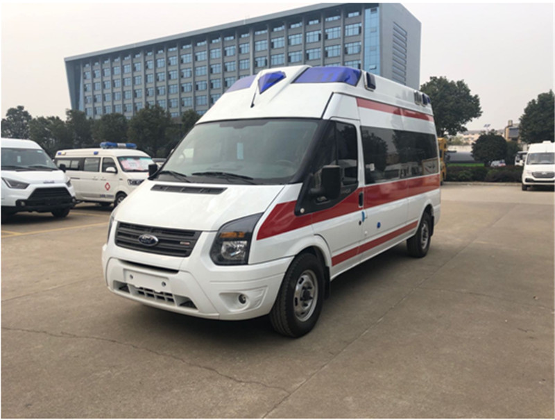 福特新世代V348長(cháng)軸高頂監護型救護車(chē)圖片2