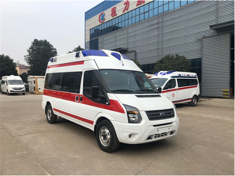 福特新世代V348長(cháng)軸高頂負壓救護車(chē)