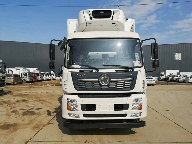 東風(fēng)天錦VR小三軸冷藏車(chē)圖片3