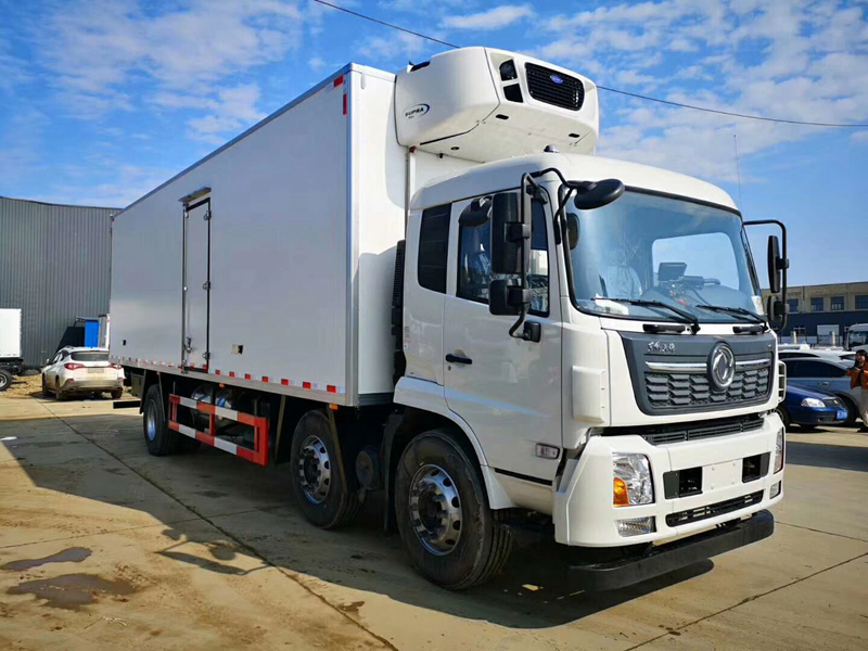 東風(fēng)天錦VR小三軸冷藏車(chē)圖片2
