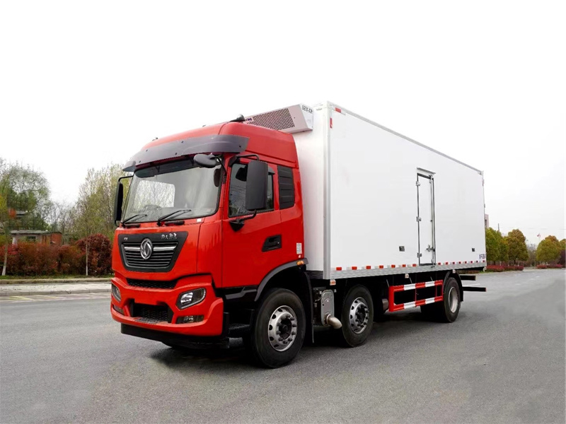 東風(fēng)天錦KR小三軸(高頂雙臥)冷藏車(chē)