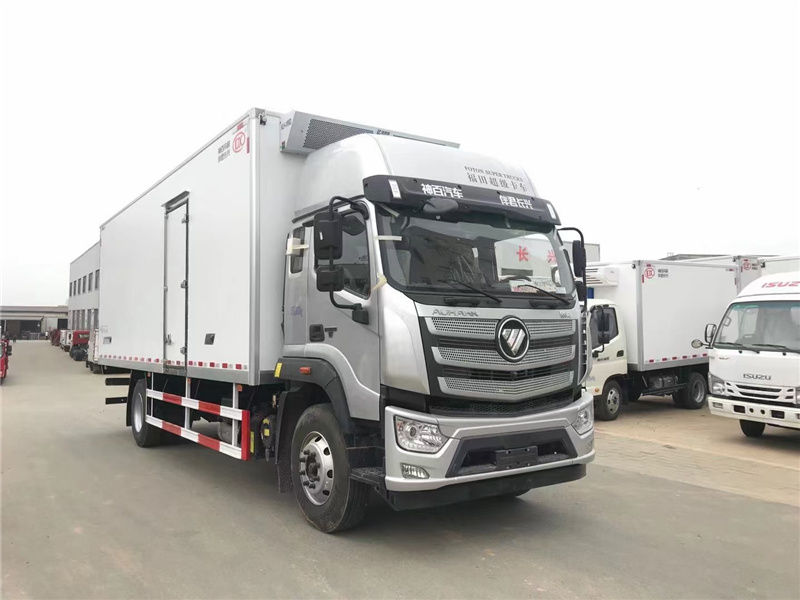 福田歐航高頂雙臥冷藏車(chē)圖片2