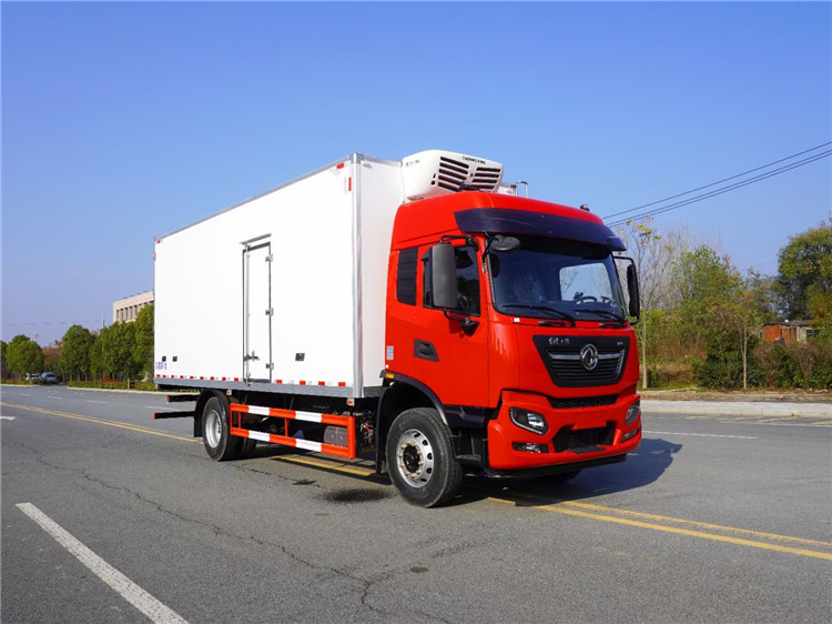 東風(fēng)天錦KR高頂雙臥6.8米冷藏車(chē)圖片2