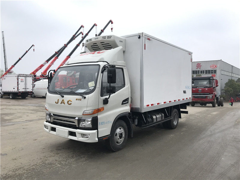 江淮帥鈴E4.2米藍牌冷藏車(chē)