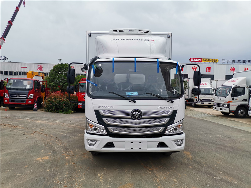 福田歐馬可寬體3.7米排半冷藏車(chē)圖片3