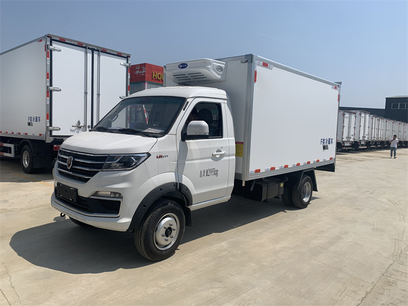 金杯T50S后雙輪3.5米冷藏車(chē)