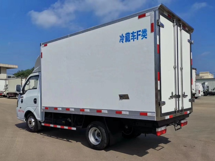 東風(fēng)汽油后雙輪冷藏車(chē)圖片4