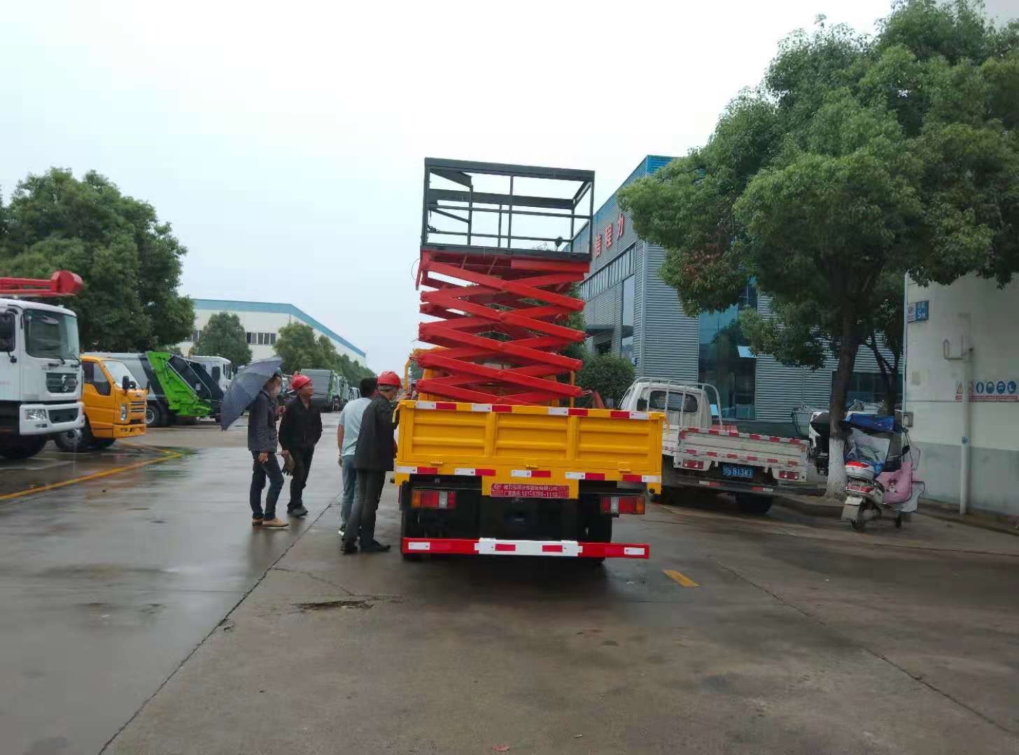 江鈴順達8米垂直升降車(chē)圖片3