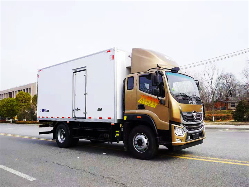福田奧鈴大黃蜂5.3米冷藏車(chē)圖片2