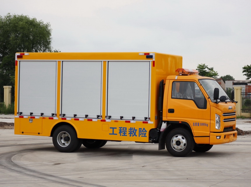 江鈴順達單排排水搶險車(chē)工程救險車(chē)圖片2