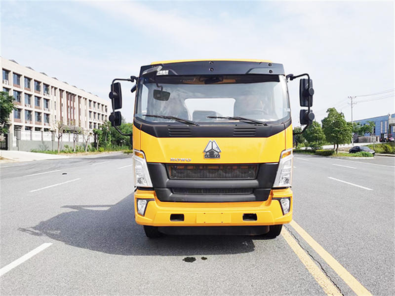 重汽豪沃G5平板一拖二清障車(chē)圖片4