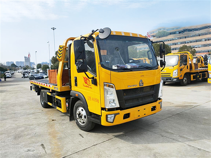 重汽豪沃藍牌清障車(chē)圖片2