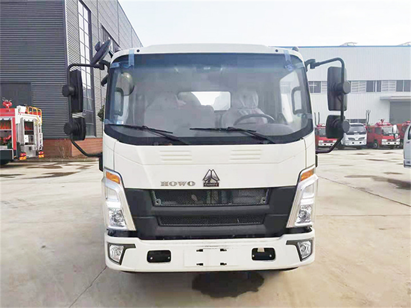 藍牌重汽豪沃一拖二清障車(chē)圖片2