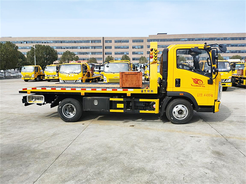 重汽豪沃藍牌清障車(chē)圖片4