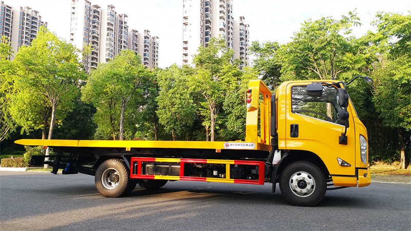 江鈴凱銳黃牌一體板清障車(chē)圖片4
