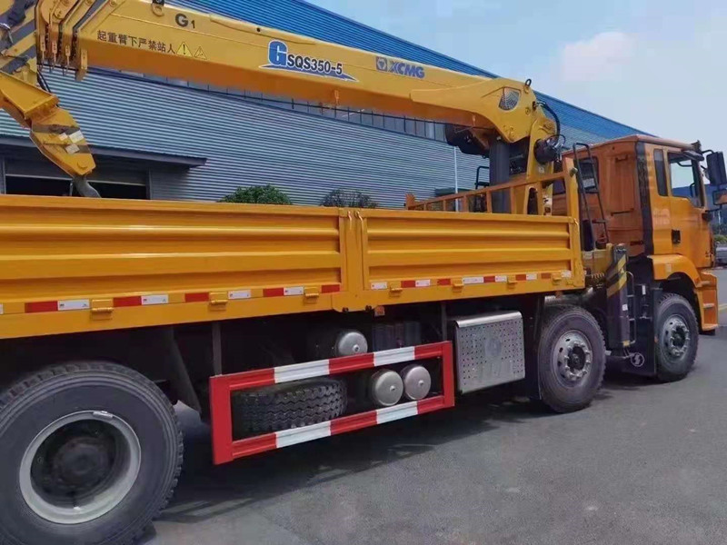 陜汽德龍徐工14噸工程黃圖片3
