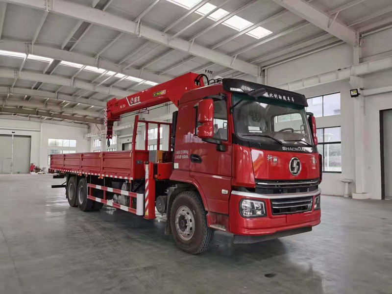 陜汽軒德翼6后雙橋隨車(chē)吊廠(chǎng)家直銷(xiāo)圖片2
