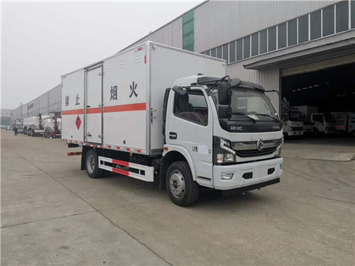 東風(fēng)凱普特SDS5125XRQE6易燃氣體廂式運輸車(chē)(黃牌柴油）
