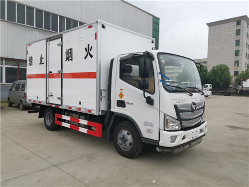 福田歐馬可SDS5045XRQB6易燃氣體廂式運輸車(chē)(柴油）