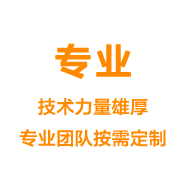 專(zhuān)業(yè)——技術(shù)力量雄厚專(zhuān)業(yè)團隊按需定制